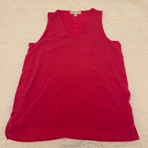 Michael Kors Pink Tank Top Sleek and Versatile